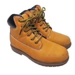 DEER STAGS MAK2 Thinsulate Waterproof Work boots Tan Sz 4